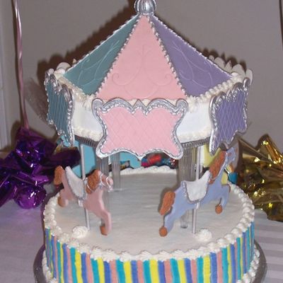 Carousel Cake