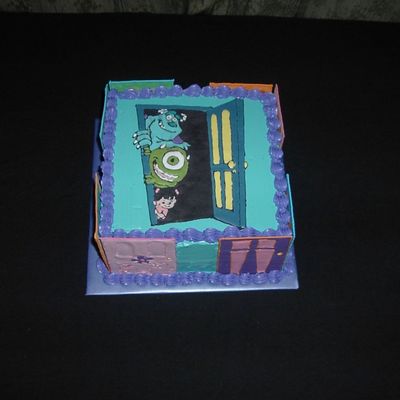 Monsters Inc Cake