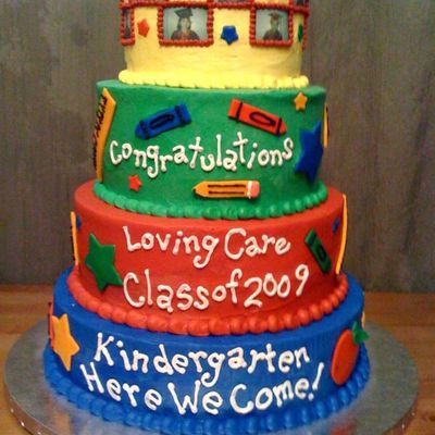 Preschool Graduation Cake # 2