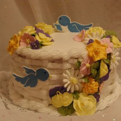 Wilton Level 2 Final Cake