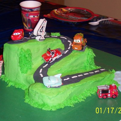 Cars Cake