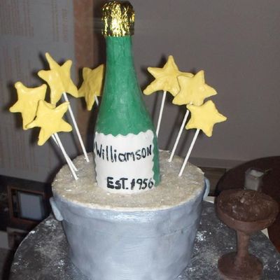 Champagne In Ice Bucket