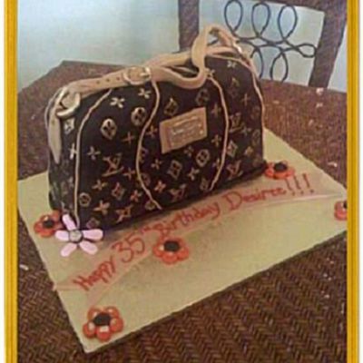 Louis Vuitton Purse Cake