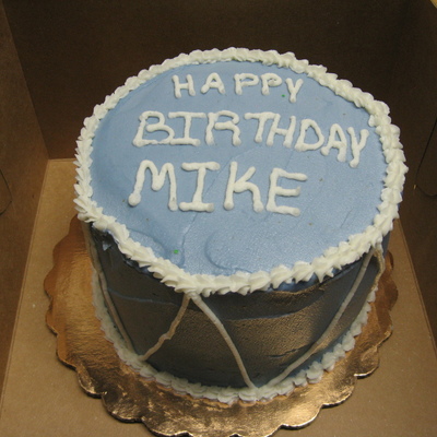 Blue Bday Cake