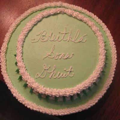 St. Pat's Themed Teacher Cake