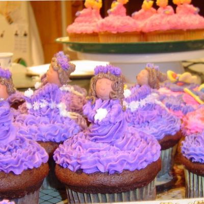 Princess Birthday Cupcake