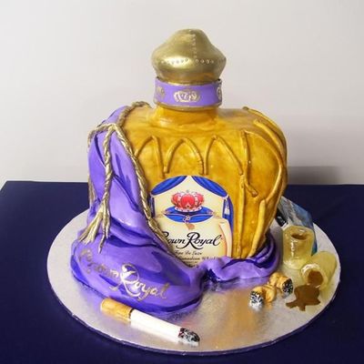 Crown Royal Bottle