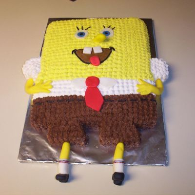 "spongebob Cake"