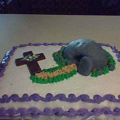 Toomb Cake/he Has Risen.
