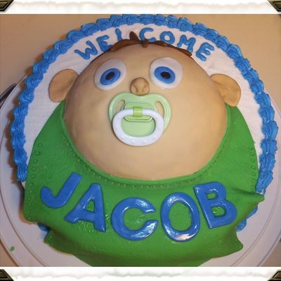 Baby Face Cake