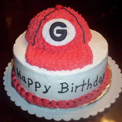 "georgia Bulldog" Cake