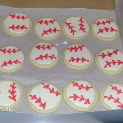 Baseball Cookies