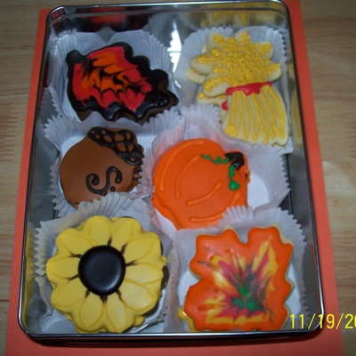 Fall Cookies Tin