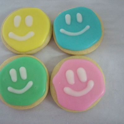 Mini Smiley Cookies