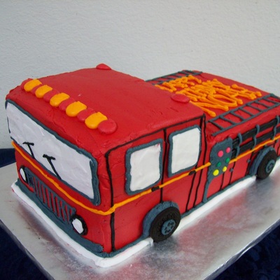 Buttercream Firetruck