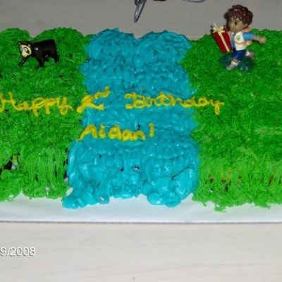 Diego Cupcake Cake
