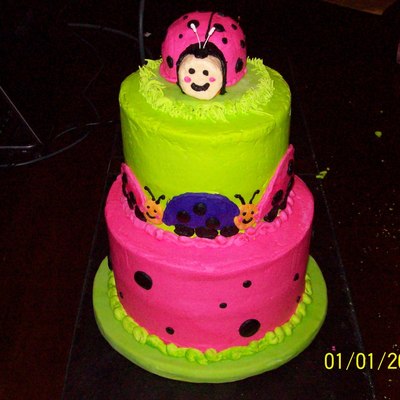 Ladybug Cake