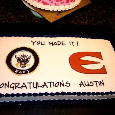 Sons Graduation Cake