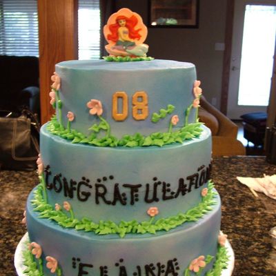 Girls Graduation Cake