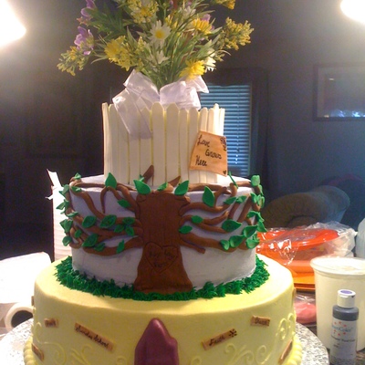 95Th Birthday Garden Lover Cake