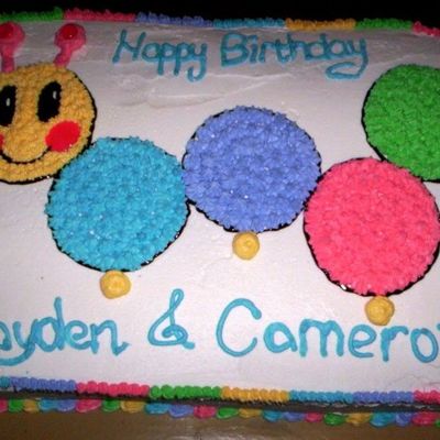 Baby Einstein Caterpillar Cake