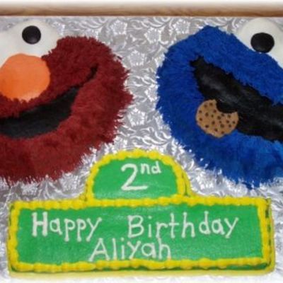 Elmo And Cookie Monster