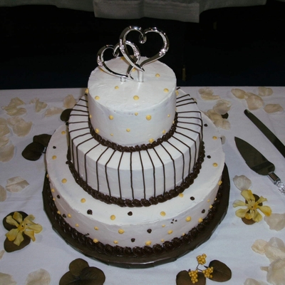 Brown And Yellow Wedding