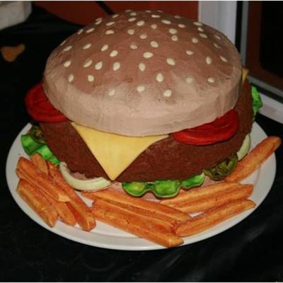Burger Cake