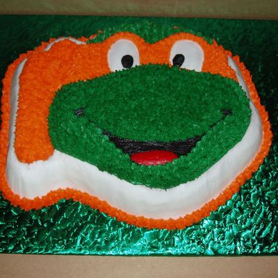 Ninja Turtle Character Cake