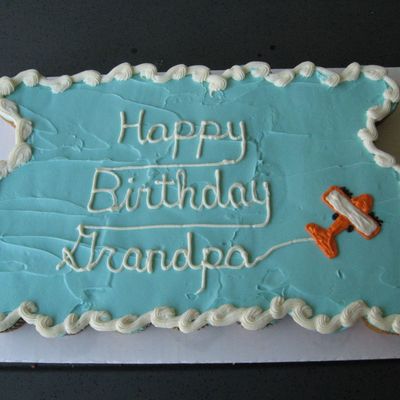 Grandpas Birthday Cupcake Cake