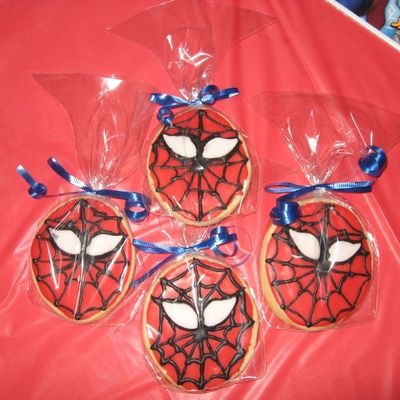 Spiderman Cookies