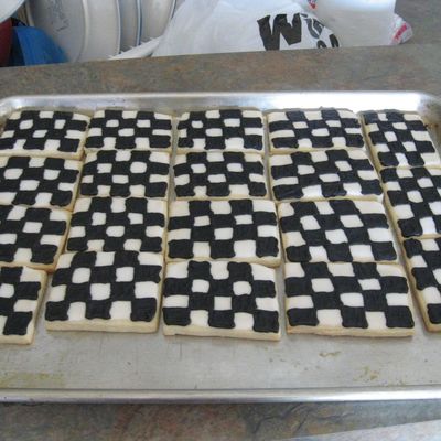 Diegos Race Flag Cookies