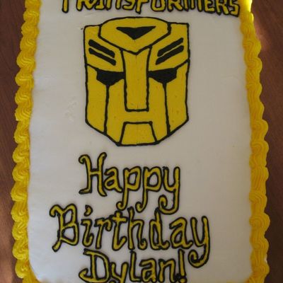 Transformer Cake