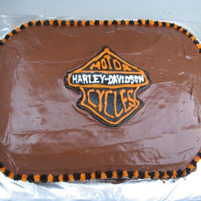 Harley Davidson Cake