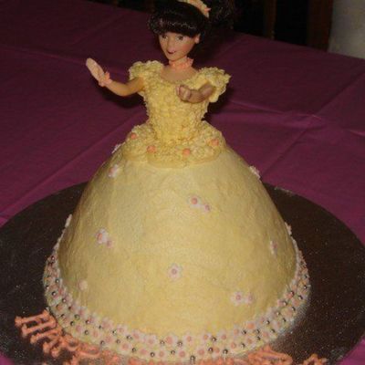 Yellow Doll Cake ( A Better Shot)