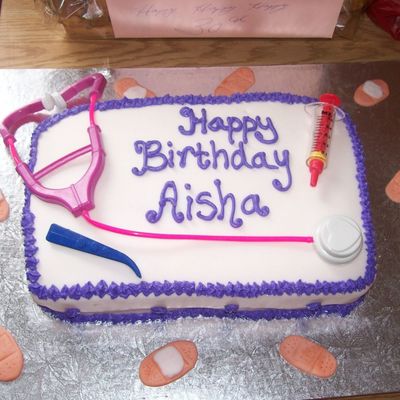 Birthday Cake For A Nurse