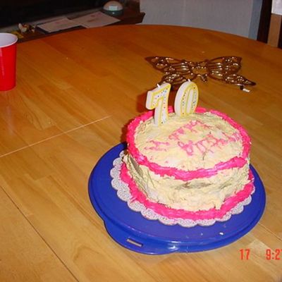 Diabetic Birthday Cake