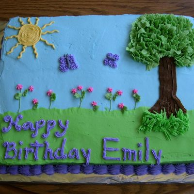 Little Girls Birthday Cake