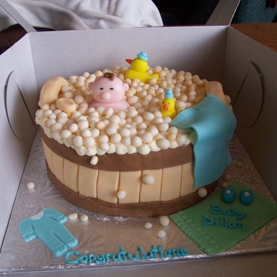Baby In Bath
