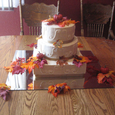 Fall Wedding Cake