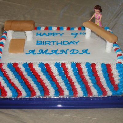 Gymnastic Cake