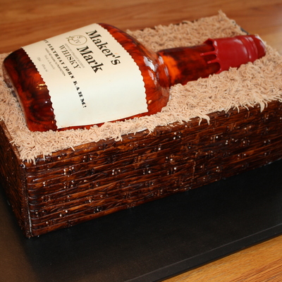 Maker's Mark Cake
