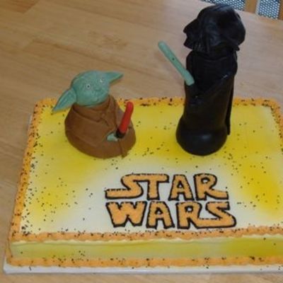 Star Wars Birthday Cake