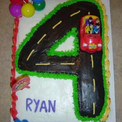 Wiggles Birthday Cake