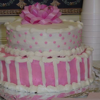 The Non-Baby Baby Shower Cake