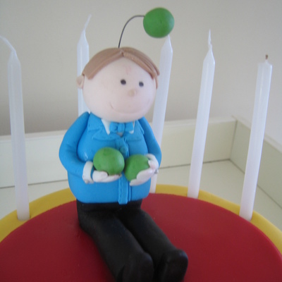 Juggling Man Figurine For 70Th Birthday Cake