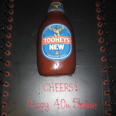 Tooheys New Beer Bottle