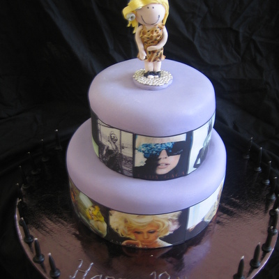 Lady Gaga 18Th Birthday Cake