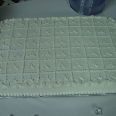 Wedding Sheet Cake
