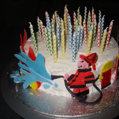 Fireman Cake